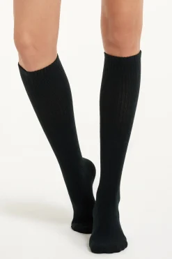 Warm Long Ribbed Socks - Socks - Women | Tezenis