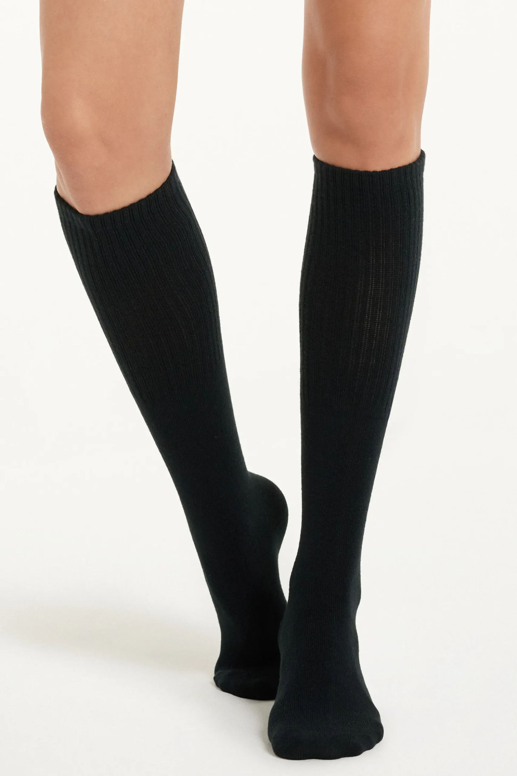 Warm Long Ribbed Socks - Socks - Women | Tezenis