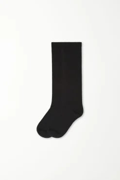 Warm Long Ribbed Socks - Socks - Women | Tezenis