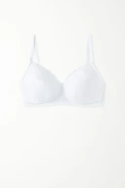 Warsaw Lightly Padded Lace Triangle Bra - Triangle - Women | Tezenis
