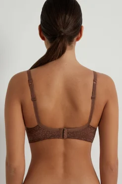 Warsaw Lightly Padded Lace Triangle Bra - Triangle - Women | Tezenis
