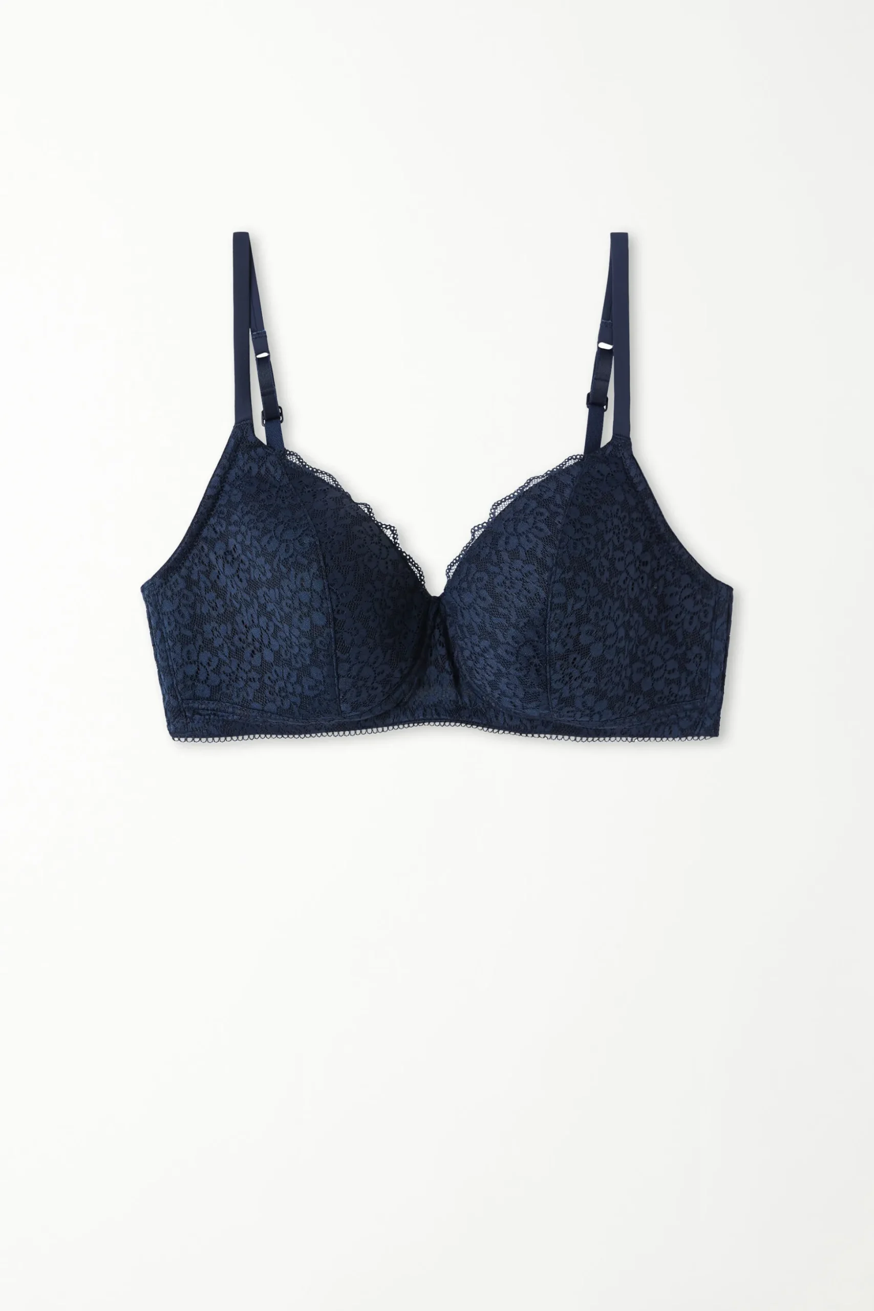 Warsaw Lightly Padded Lace Triangle Bra - Triangle - Women | Tezenis