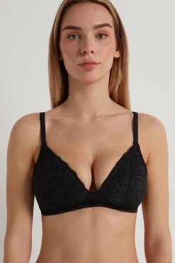 Warsaw Lightly Padded Lace Triangle Bra - Triangle - Women | Tezenis