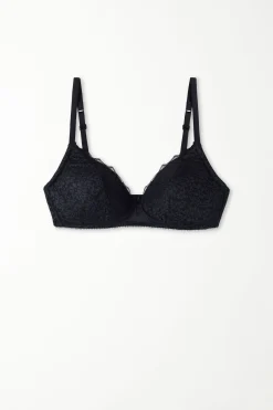 Warsaw Lightly Padded Lace Triangle Bra - Triangle - Women | Tezenis