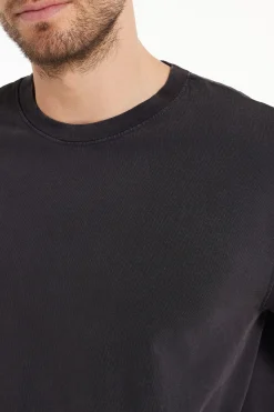 Washed Cotton Crew-Neck T-Shirt - T-Shirts - Men | Tezenis