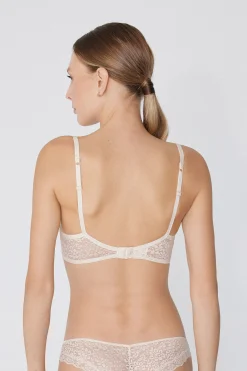 Wien Recycled Lace Lightly Padded Balconette Bra - Balconette - Women | Tezenis